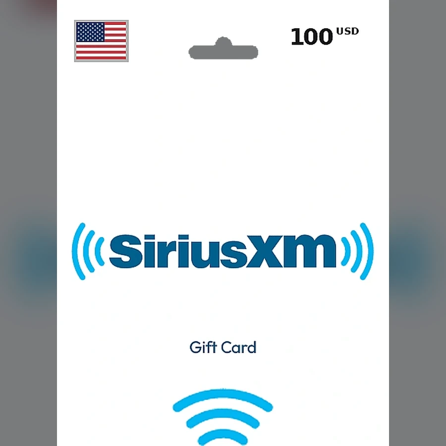 SiriusXM Gift Card cover art