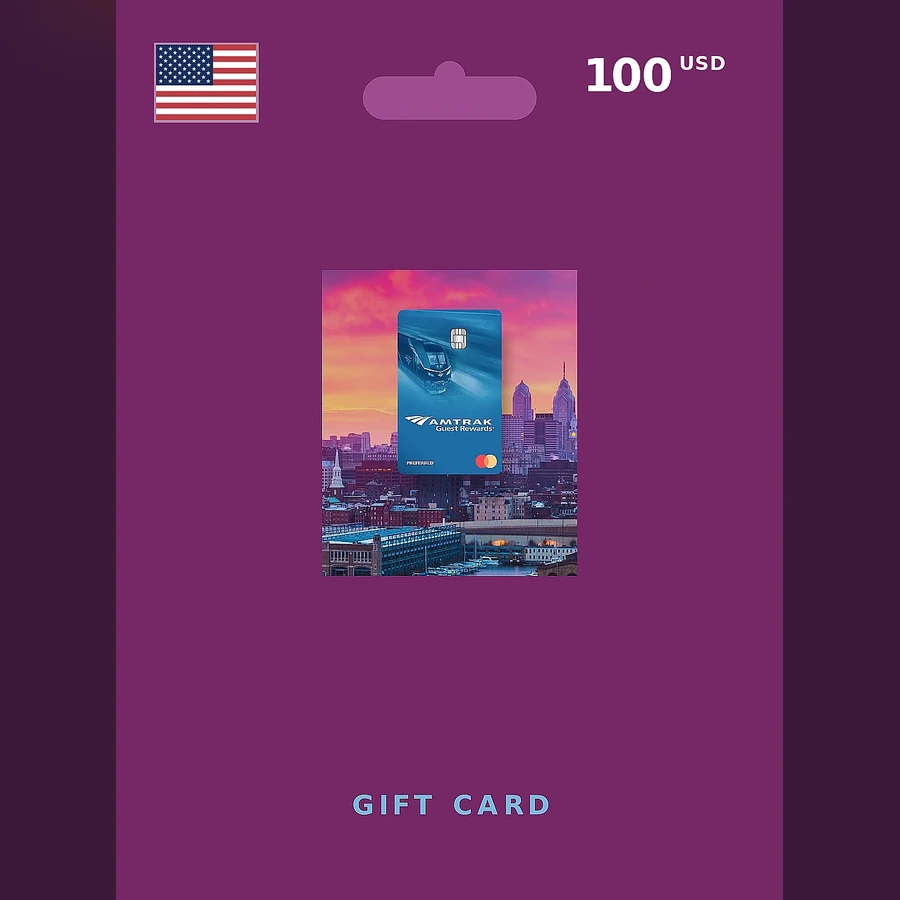 Amtrak Gift Card cover art