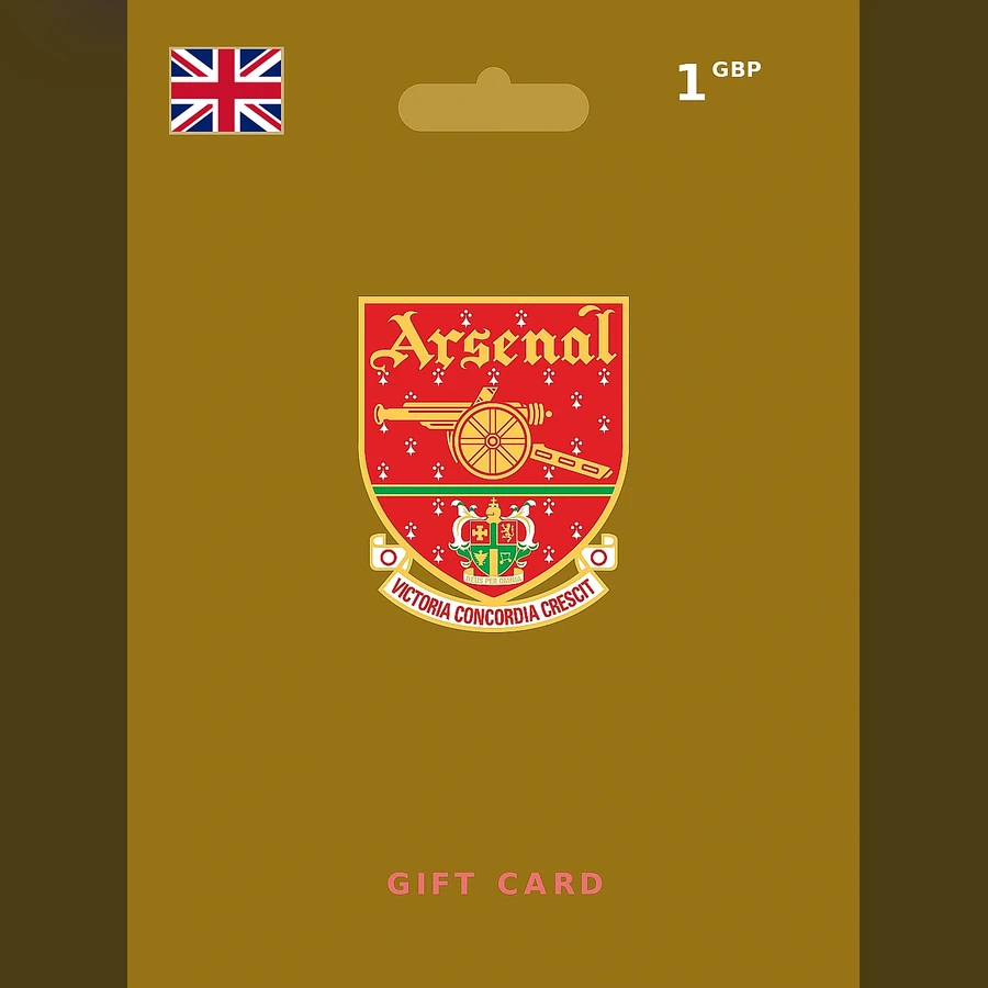 Arsenal FC Gift Card cover art