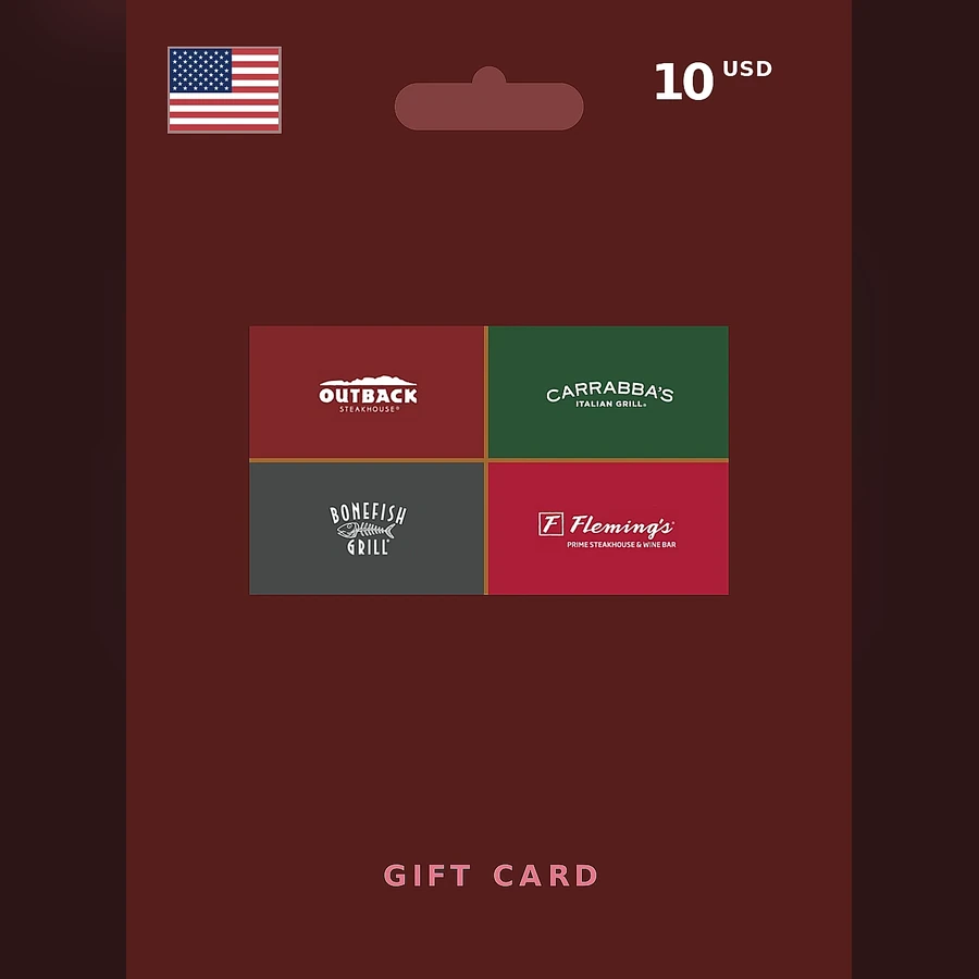 Bloomin Brands Gift Card cover art