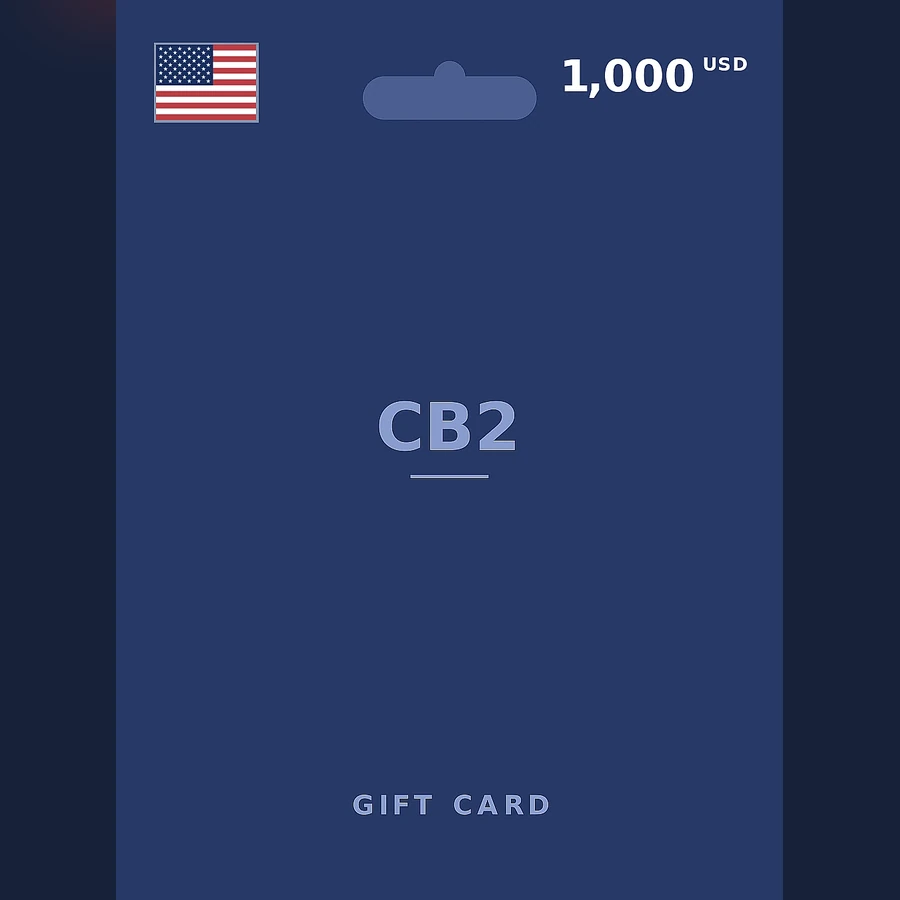 CB2 Gift Card cover art