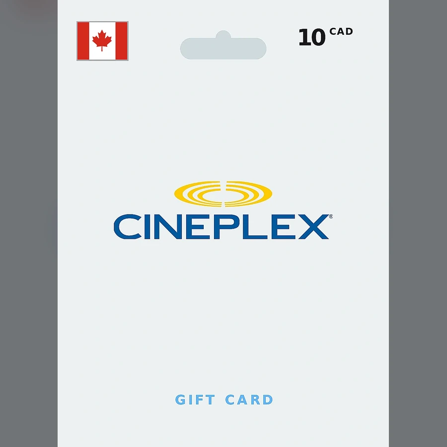 Cineplex Gift Card cover art
