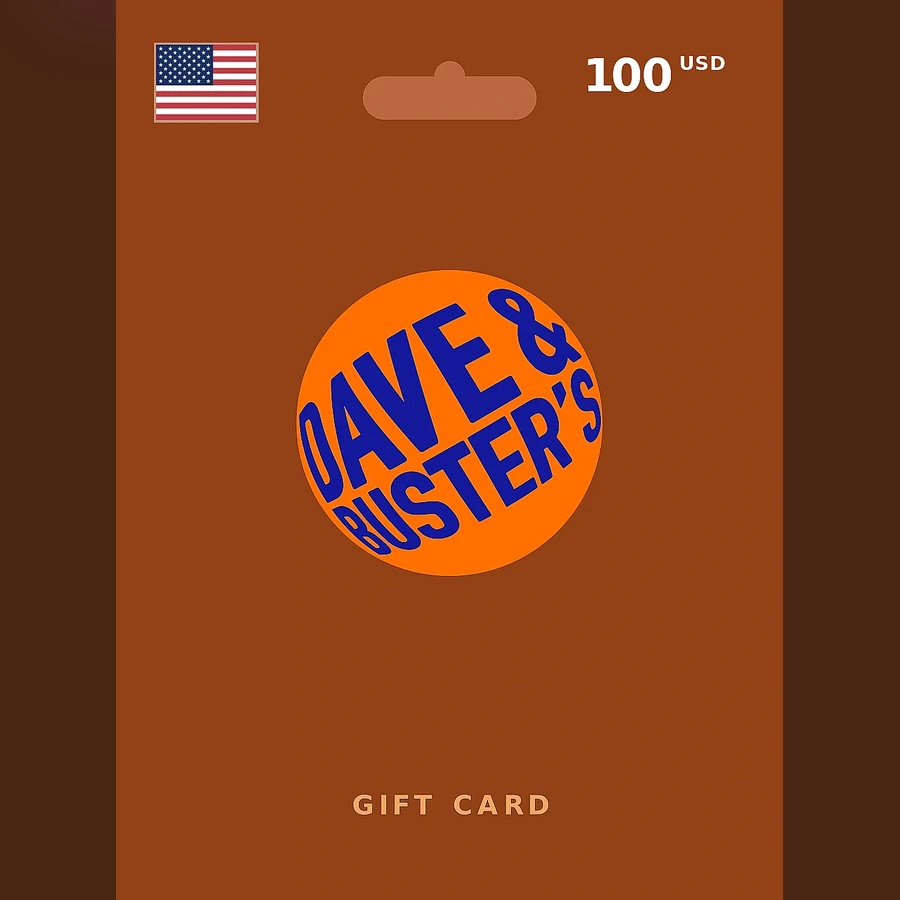Dave & Buster s Gift Card cover art