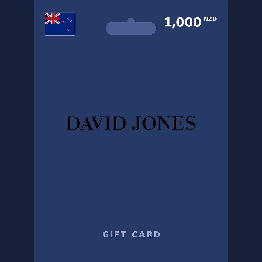 David Jones Gift Card cover art