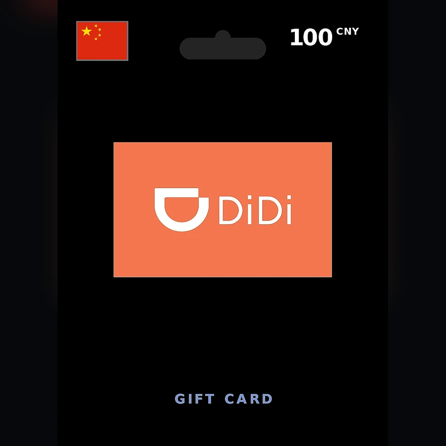 DiDi Ride Share Gift Card cover art