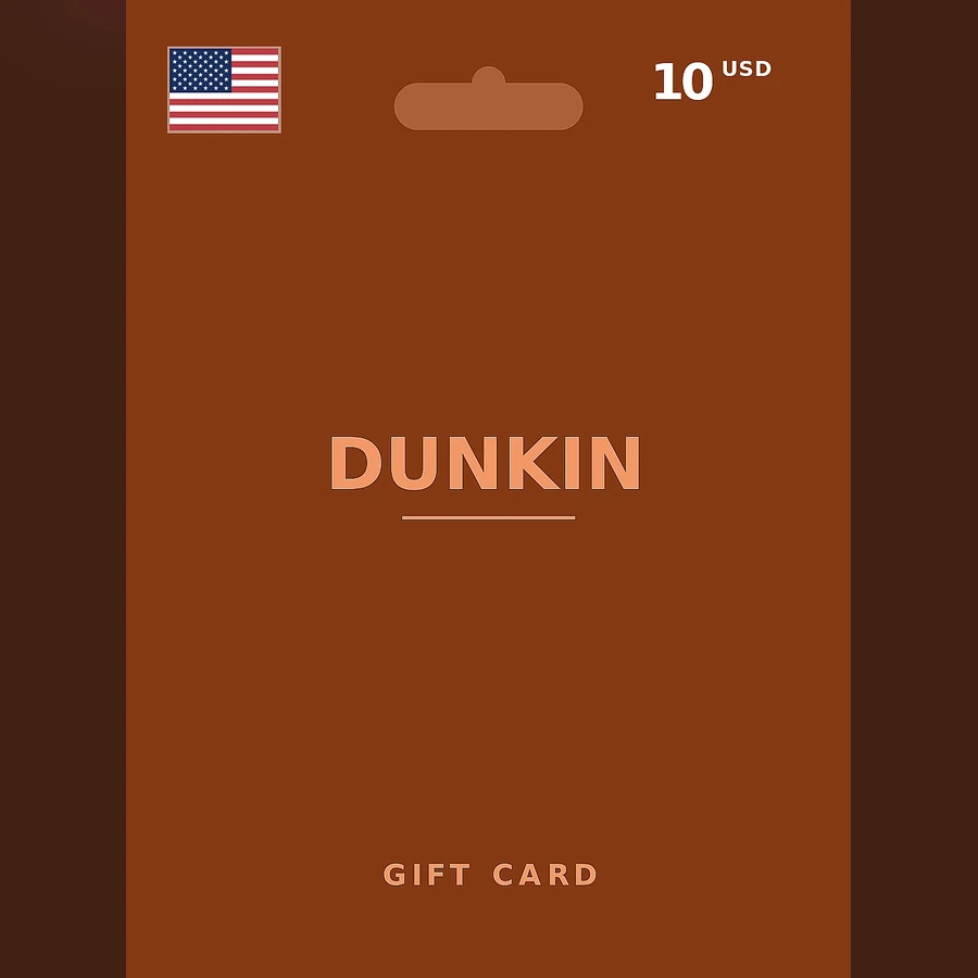 Dunkin Gift Card cover art