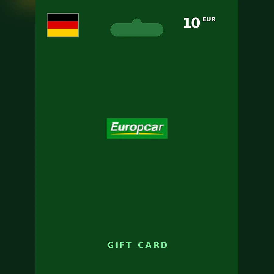Europcar Gift Card cover art