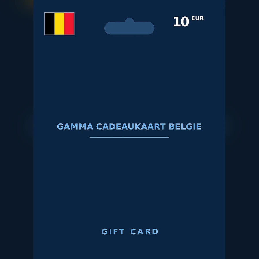 Gamma cadeaukaart Belgie cover art
