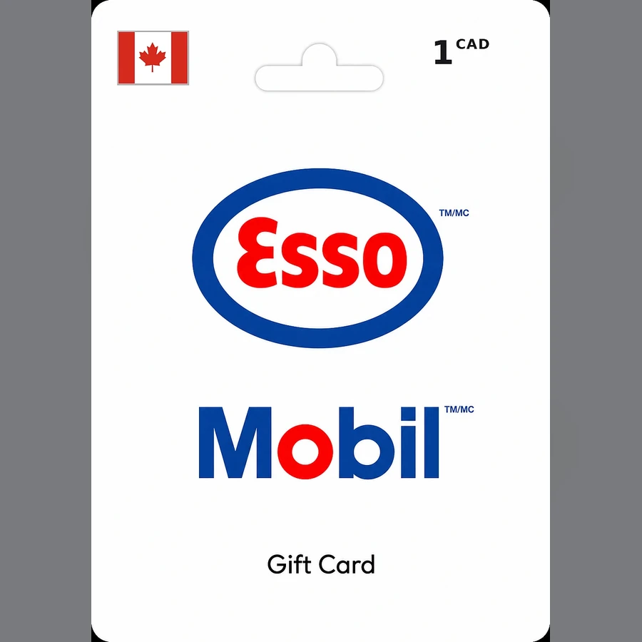 Esso & Mobil Gift Card cover art