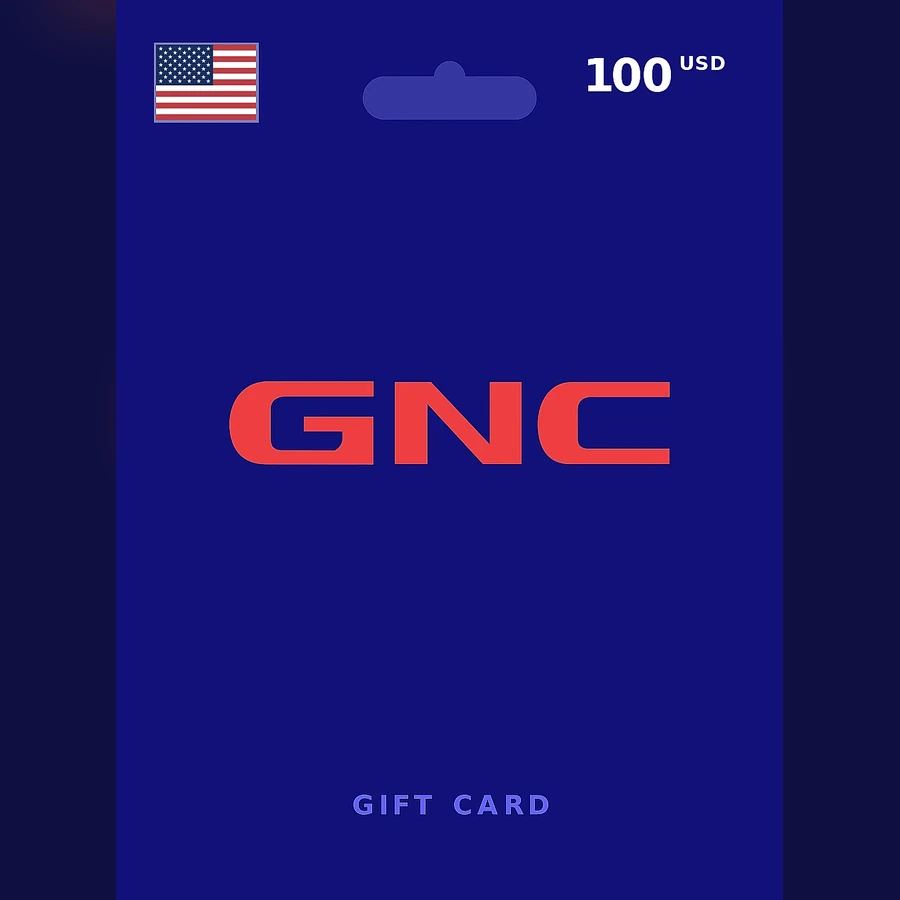 GNC Gift Card cover art