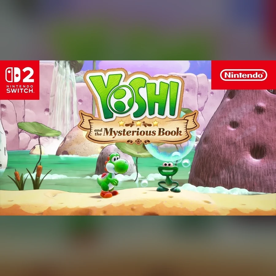 Yoshi and the Mysterious Book e cover art