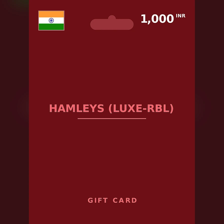 Hamleys Luxe-RBL Gift Card cover art