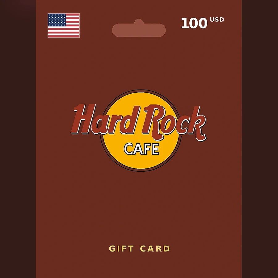 Hard Rock Cafe Gift Card cover art