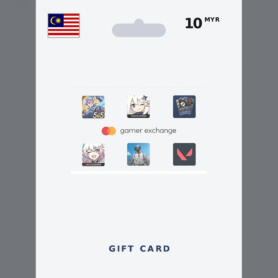 Mastercard Gamer Exchange Gift Card cover art