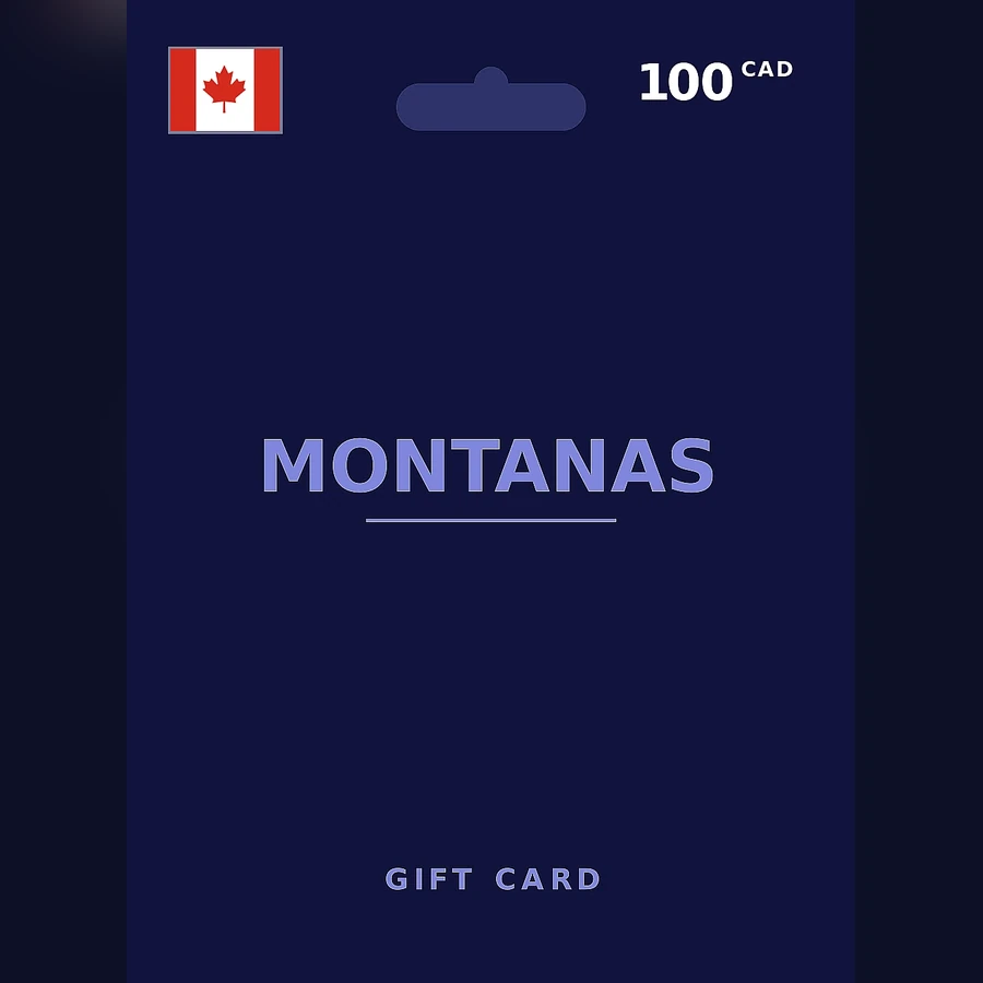 Montanas Gift Card cover art