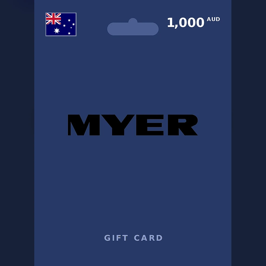 Myer Gift Card cover art