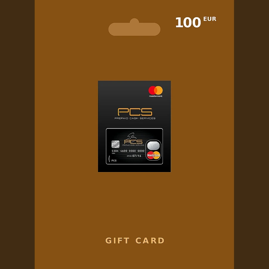 PCS Mastercard Gift Card cover art