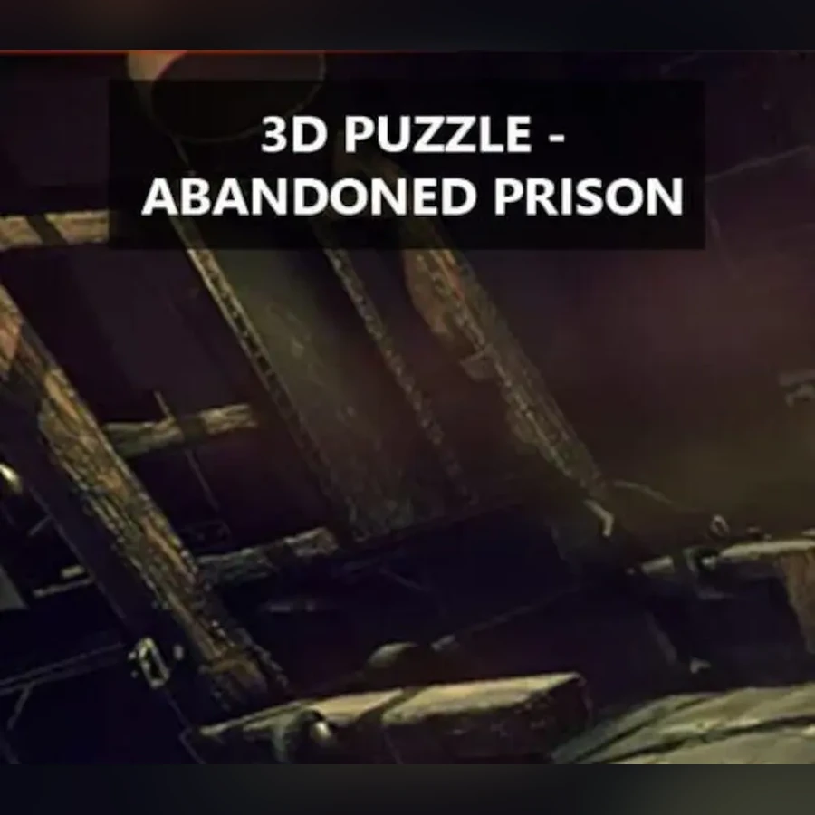 3D PUZZLE - Abandoned Prison cover art