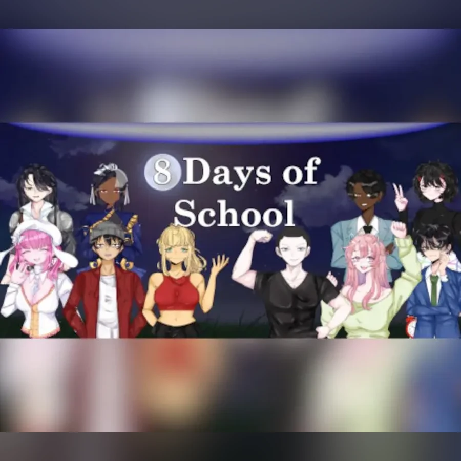 8 Days of School cover art
