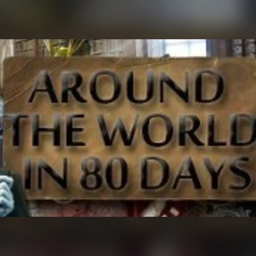 Around the World in 80 Days cover art