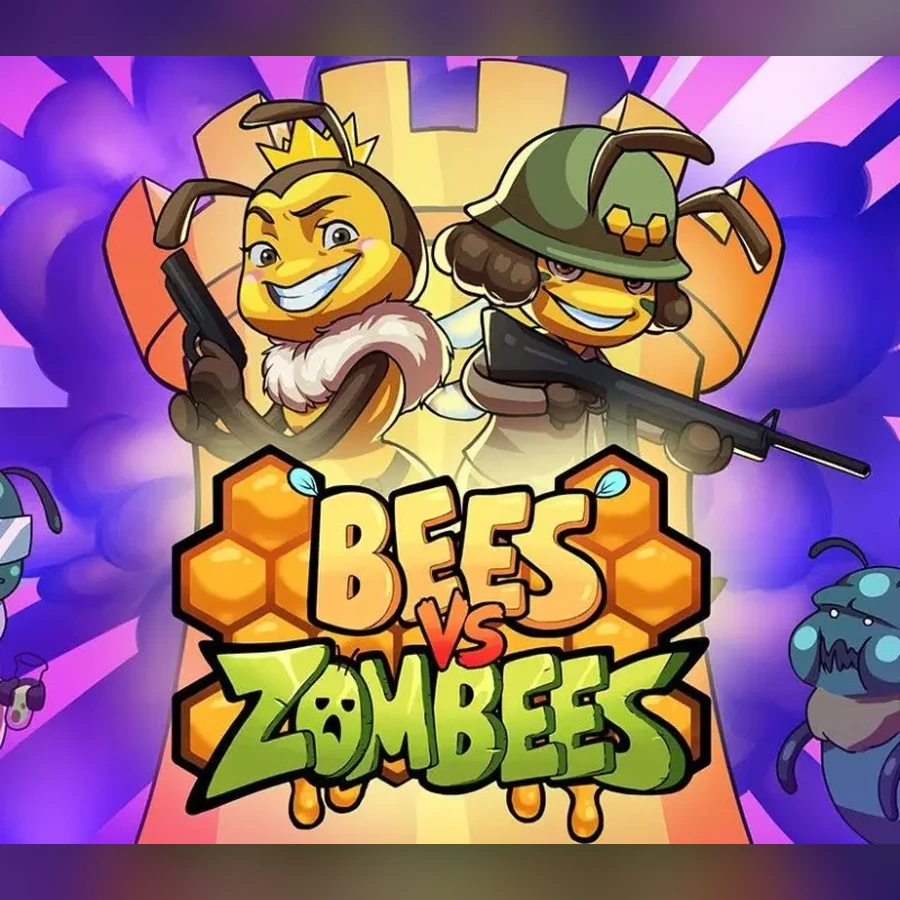 Bees vs Zombees cover art