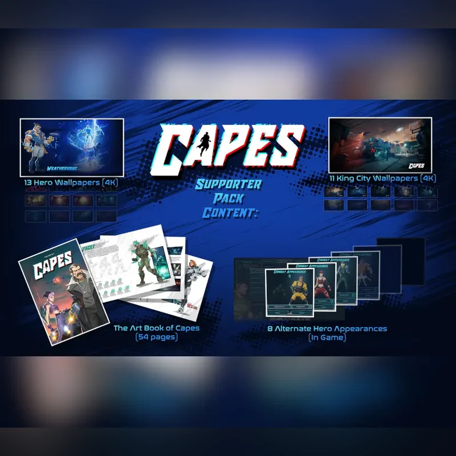 Capes - Supporter Pack cover art