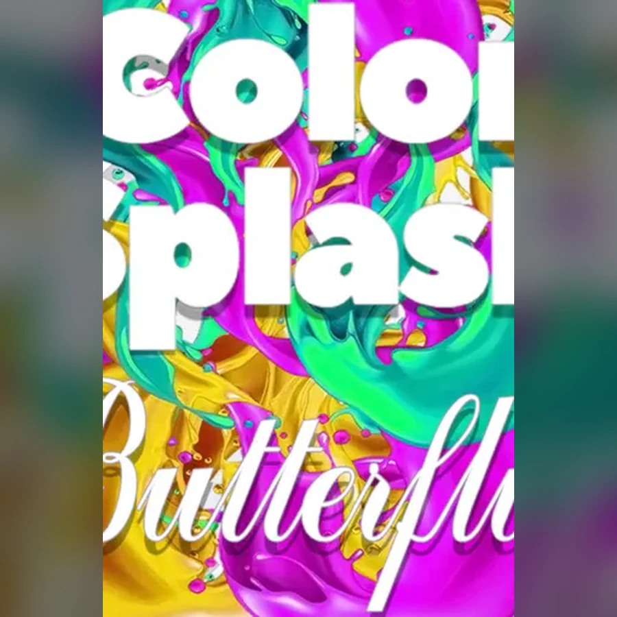 Color Splash: Butterflies cover art