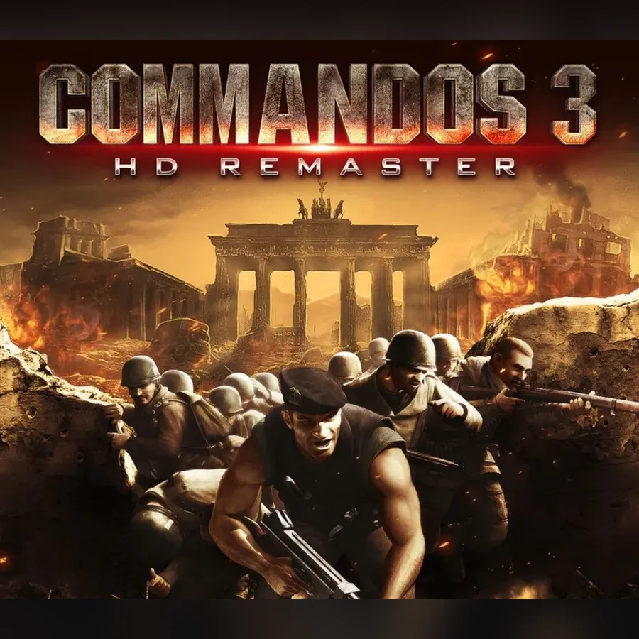 Commandos 3 HD Remaster cover art