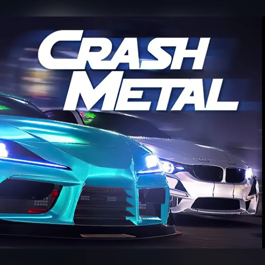 CrashMetal Cyberpunk cover art