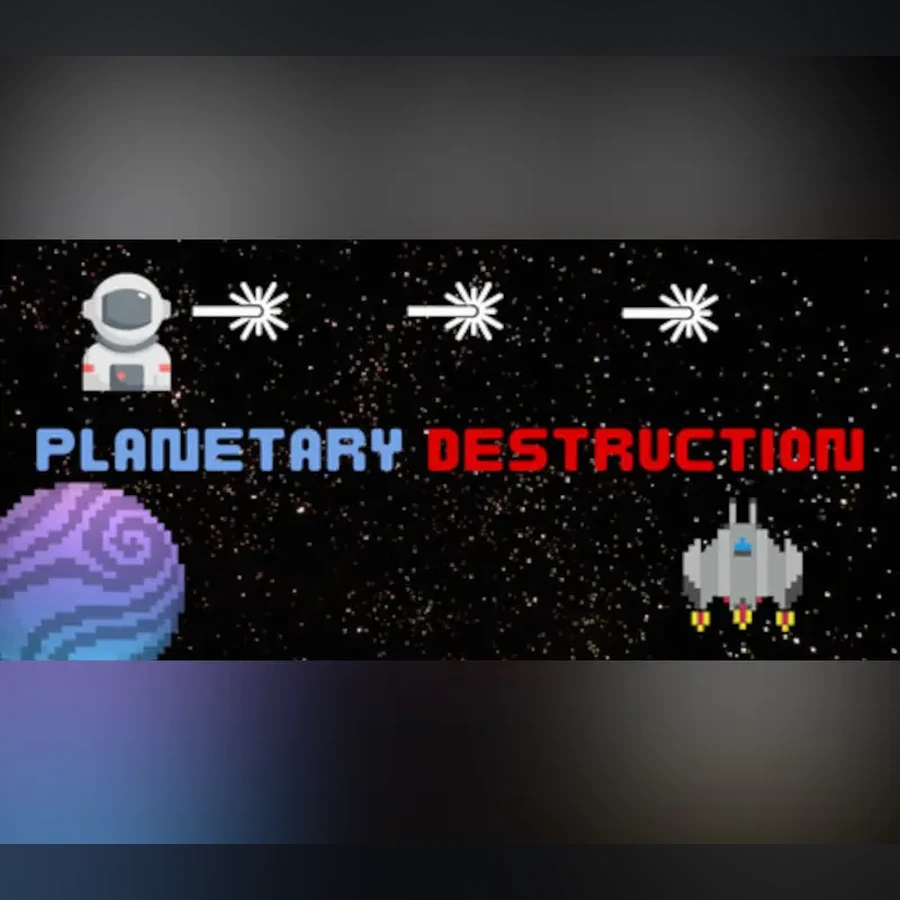 Destruction of planets cover art