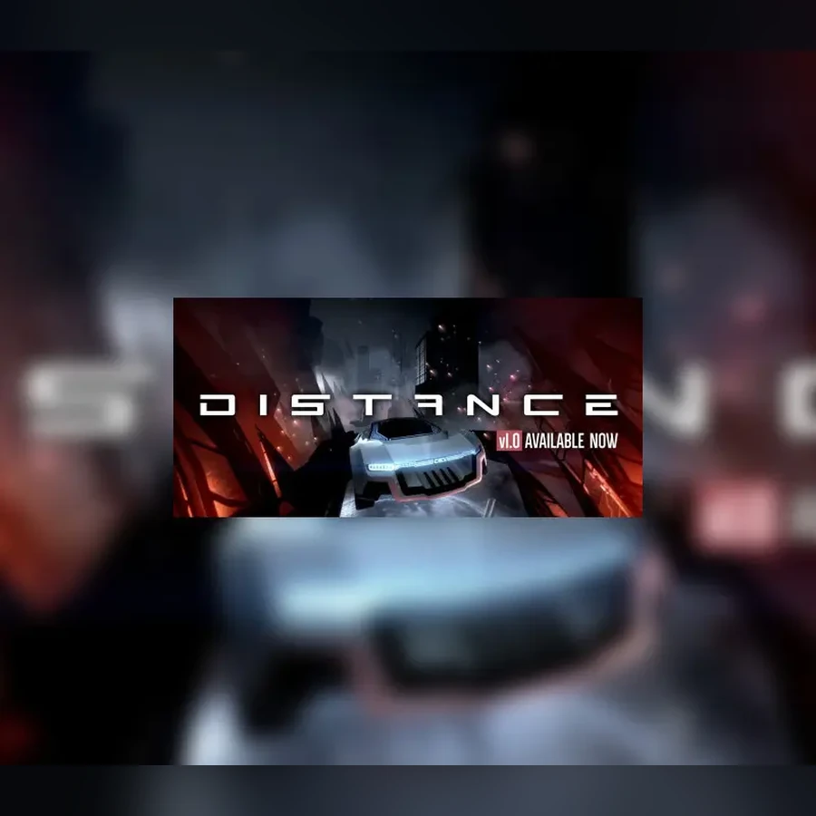 Distance cover art