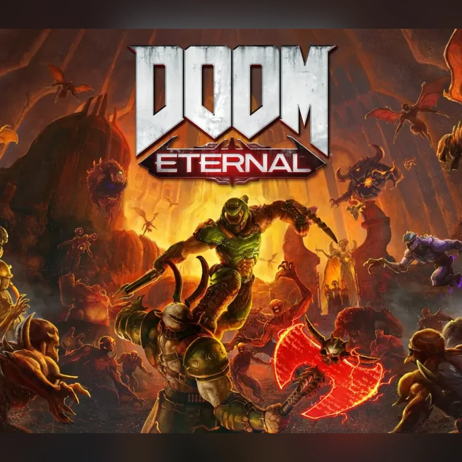 DOOM Eternal cover art