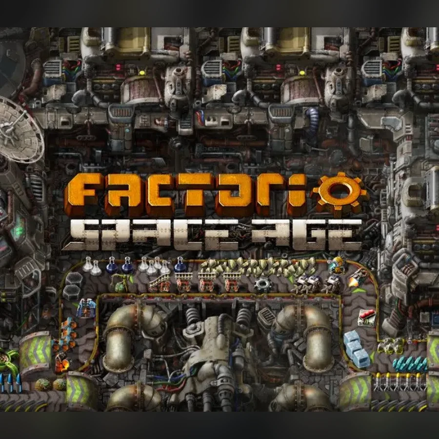 Factorio - Space Age cover art