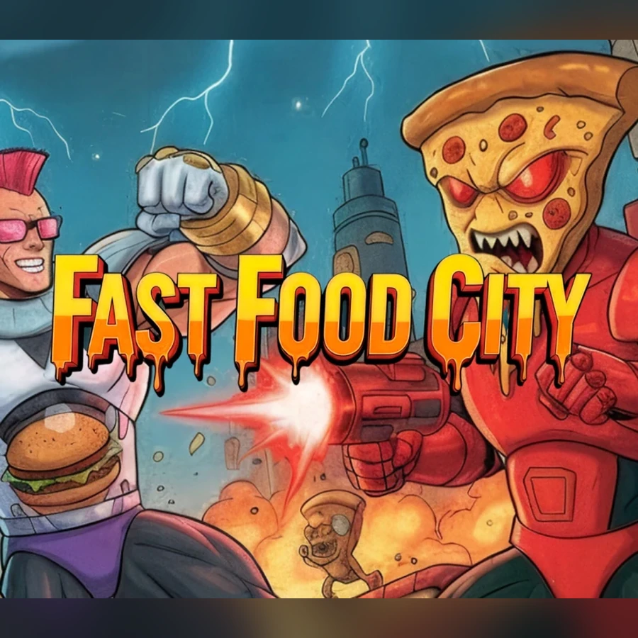 Fast food RAGE cover art