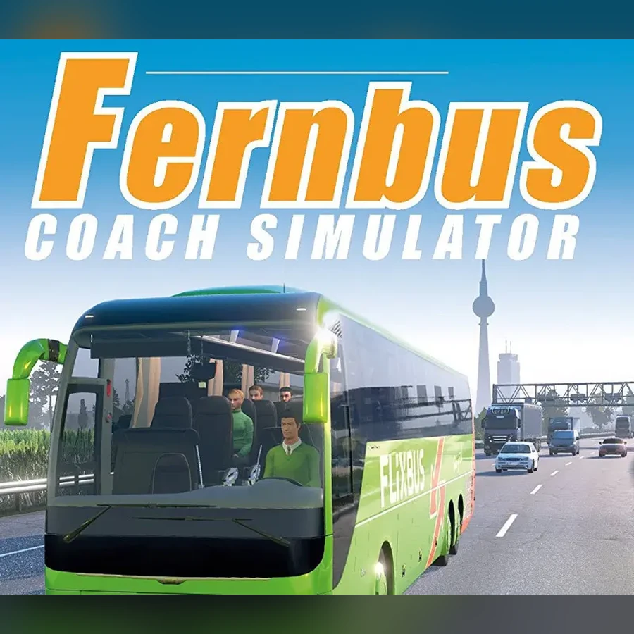 Drive the MAN Lion's Coach in Fernbus Simulator cover art