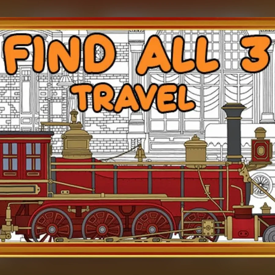FIND ALL 3: Travel cover art