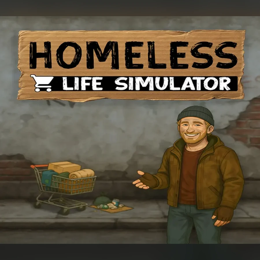 Homeless Life Simulator cover art