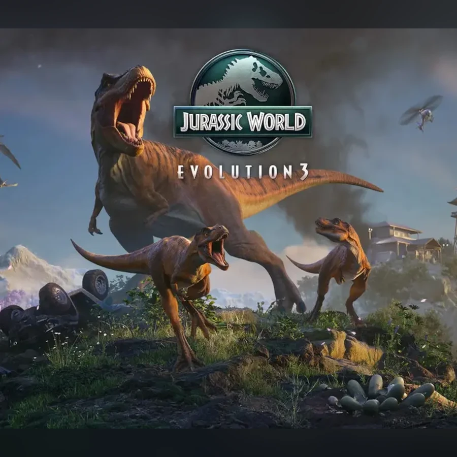 Jurassic World Evolution 3 cover art