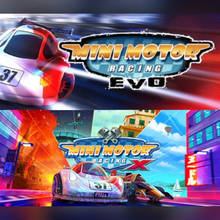 Mini Motor Racing X + EVO cover art