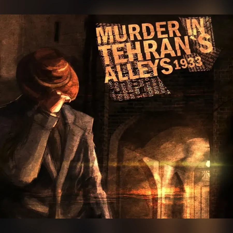 Murder In Tehran's Alleys 1933 cover art