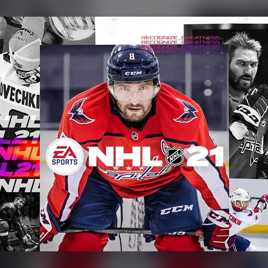 NHL 21 cover art