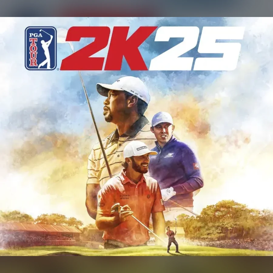 PGA TOUR 2K25 cover art