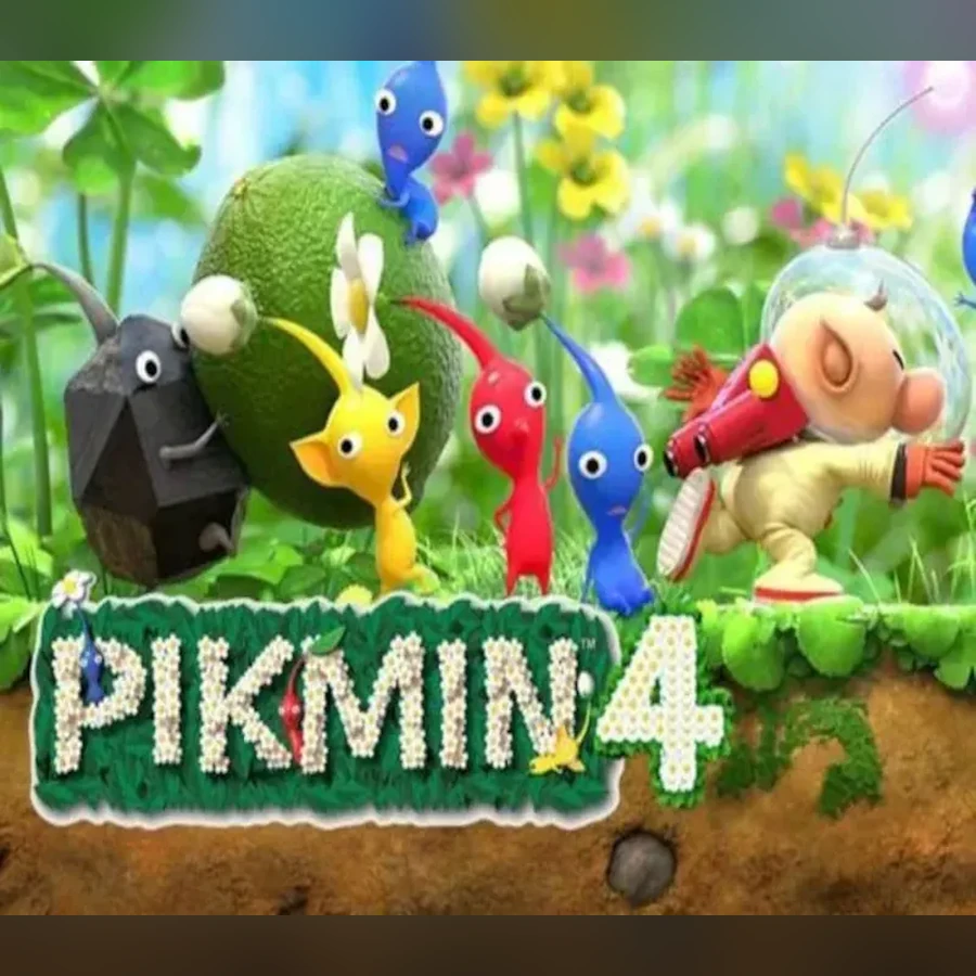 Pikmin 4 cover art