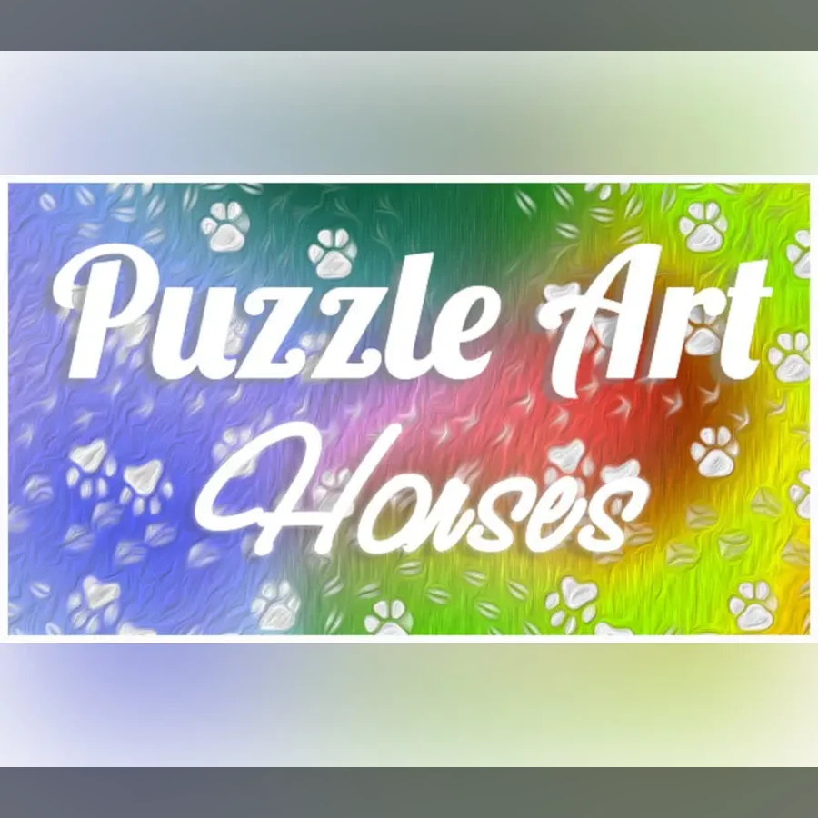 Puzzle Art: Horses cover art