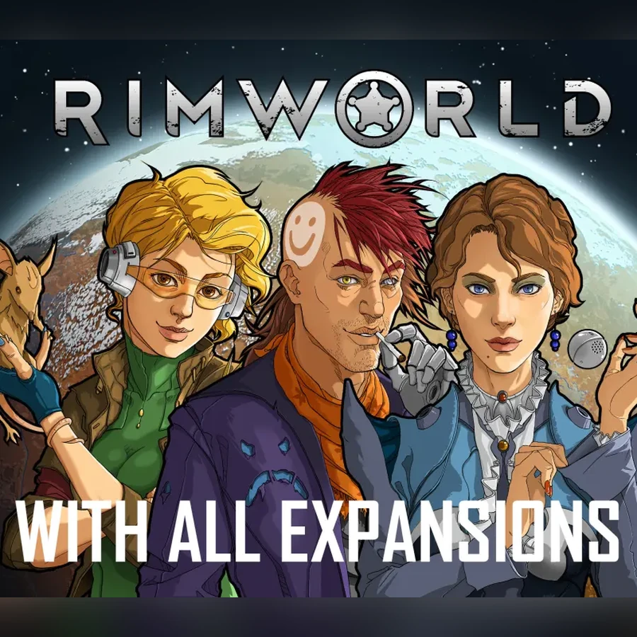 RimWorld with all expansions cover art