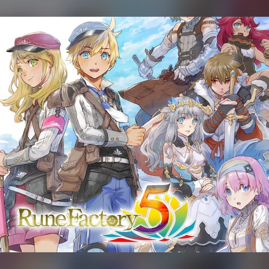 Rune Factory 5 cover art