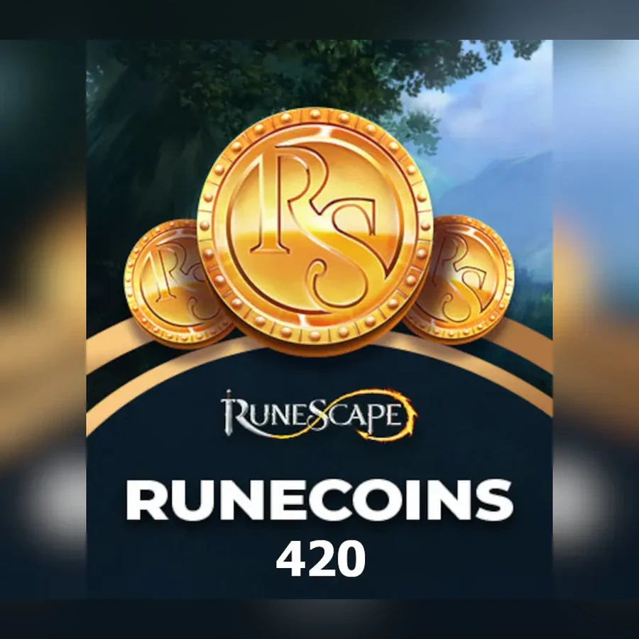 RuneScape - 420 RuneCoins Manual Delivery cover art