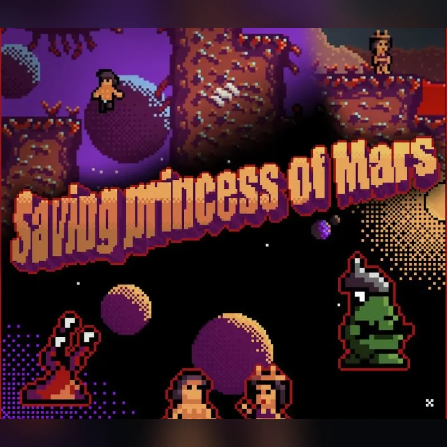 Saving Princess Of Mars cover art