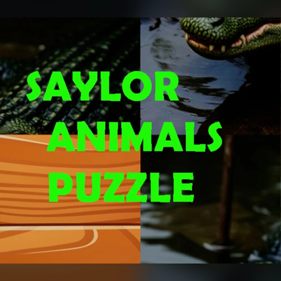 Saylor Animals Puzzle cover art