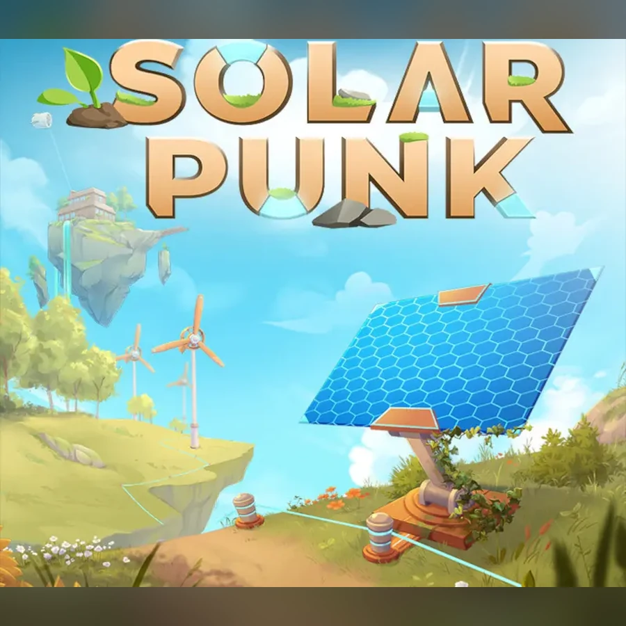Solarpunk cover art